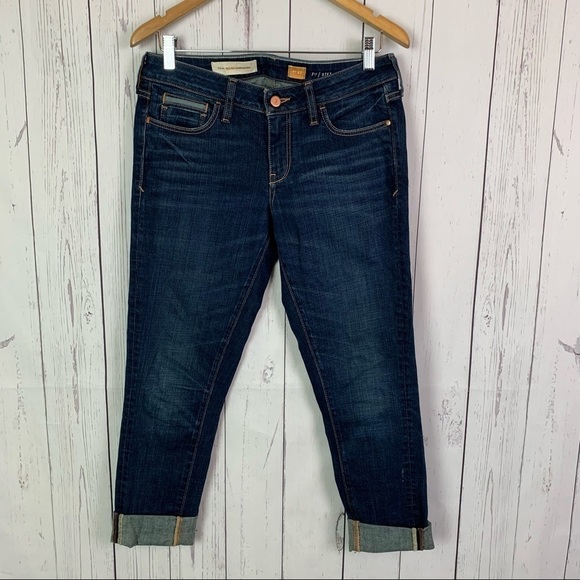 Pilcro | denim cuffed cropped denim - Picture 9 of 11